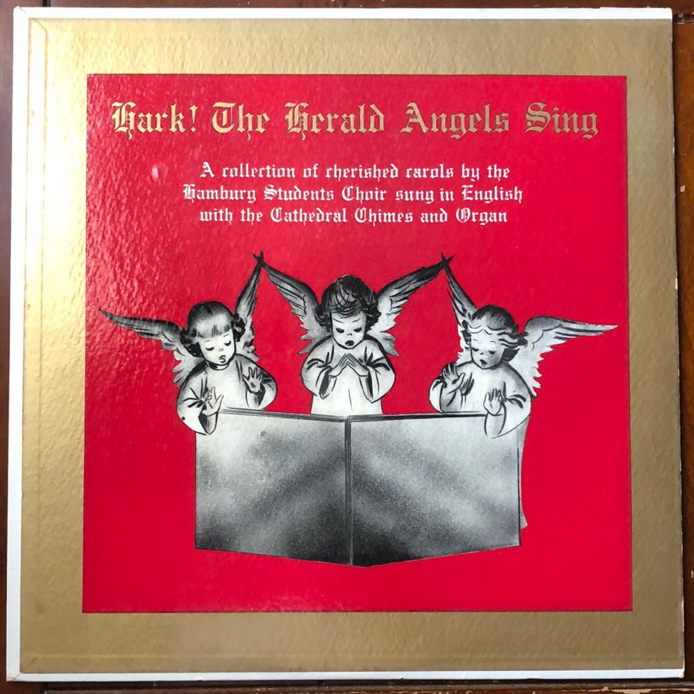 The Hamburg Students' Choir Hark! The Herald Angels Sing Vinyl Lp '59